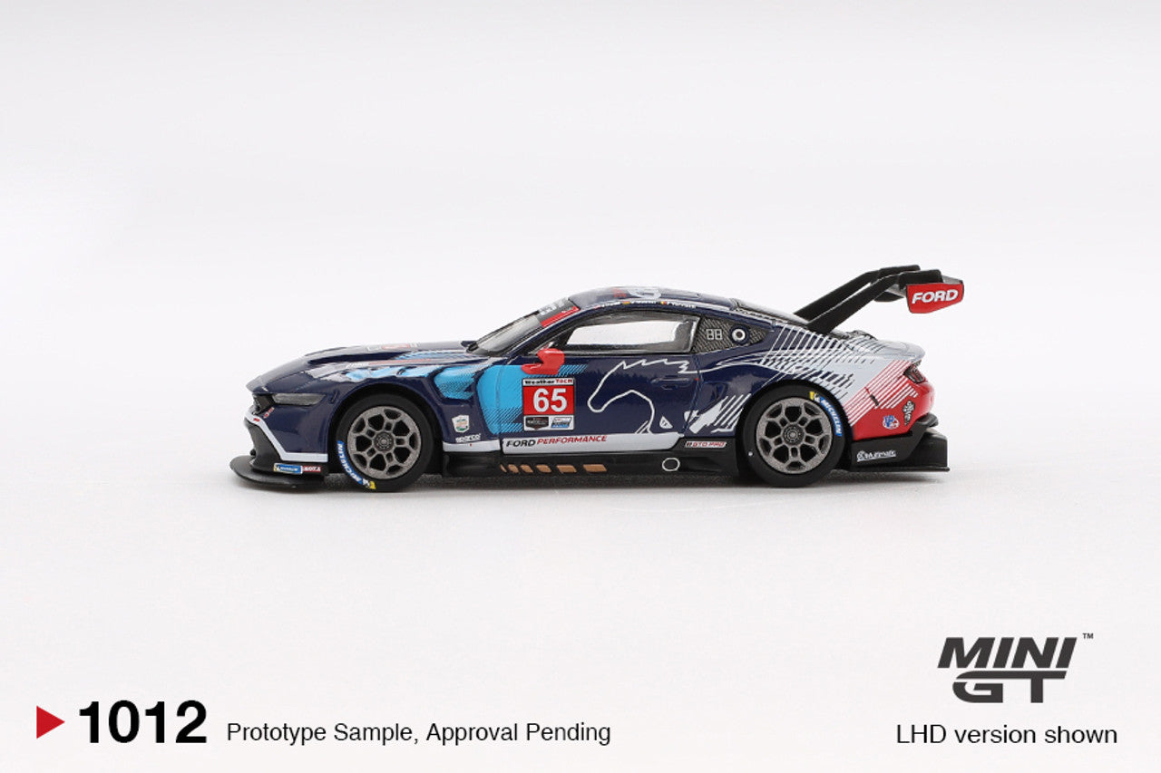[PRE-ORDER] Mini Gt - Ford Mustang GT3 #65 Ford Multimatic Motorsports IMSA Daytona 24 Hrs 2024 - Scala 1/64 MGT01012-L