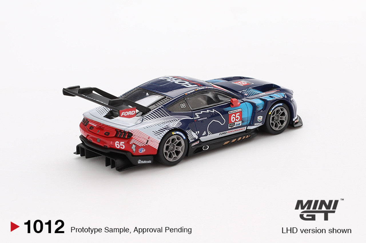[PRE-ORDER] Mini Gt - Ford Mustang GT3 #65 Ford Multimatic Motorsports IMSA Daytona 24 Hrs 2024 - Scala 1/64 MGT01012-L
