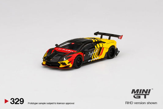Mini Gt - LB★WORKS Lamborghini Aventador Limited Edition Infinite Motorsports - Scala 1/64 MGT00329-R