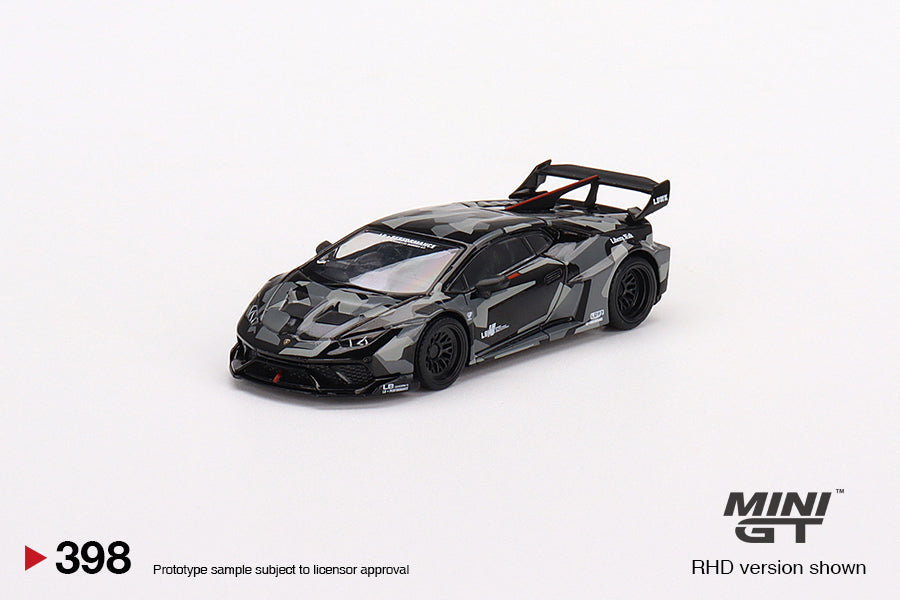 Mini Gt - LB★WORKS Lamborghini Huracán GT Digital Camouflage - Scala 1/64 MGT00398-L