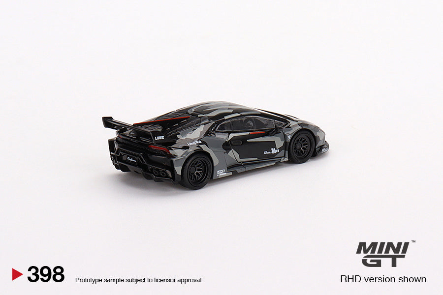 Mini Gt - LB★WORKS Lamborghini Huracán GT Digital Camouflage - Scala 1/64 MGT00398-L