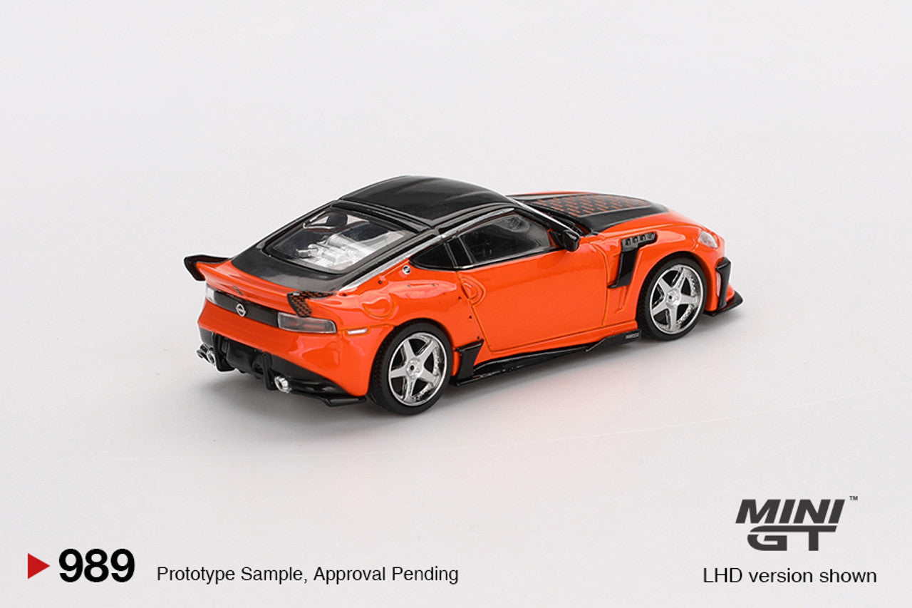 [PRE-ORDER] Mini Gt - Nissan Z VeilSide FFZ400 Orange 2024 - Scale 1/64 MGT00989-L