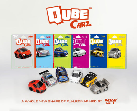 [PRE-ORDER] Mini Gt - Set di 6 modellini QUBE Carz Series Ver. 4 QZ-C004-SEA