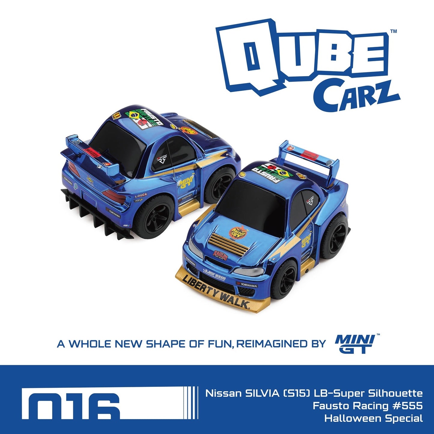 [PRE-ORDER] Mini Gt - Set di 6 modellini QUBE Carz Series Ver. 4 QZ-C004-SEA