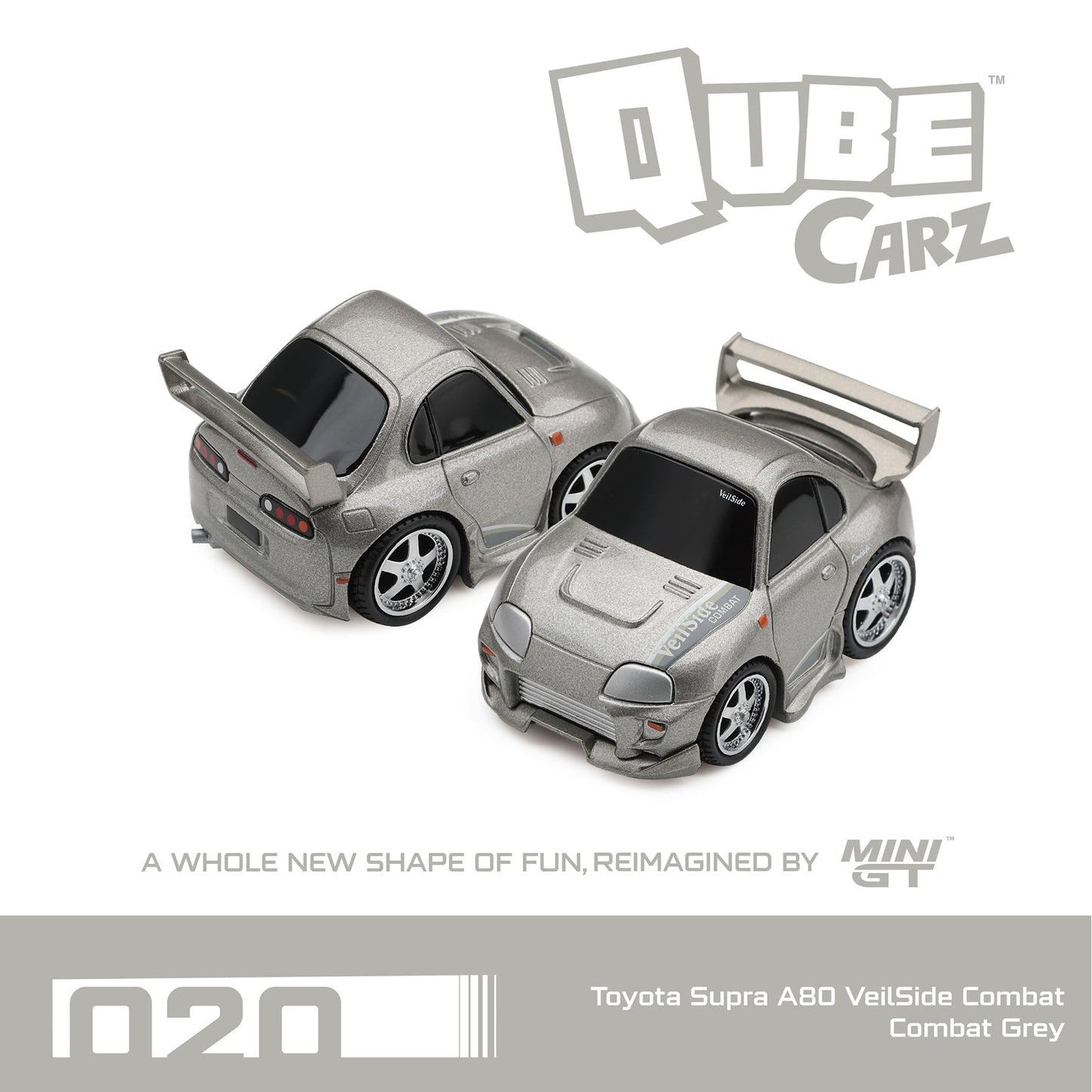 [PRE-ORDER] Mini Gt - Set di 6 modellini QUBE Carz Series Ver. 4 QZ-C004-SEA