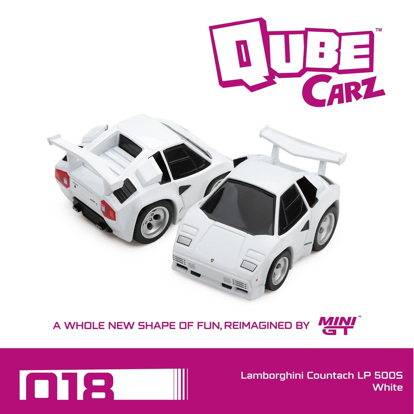 [PRE-ORDER] Mini Gt - Set di 6 modellini QUBE Carz Series Ver. 4 QZ-C004-SEA