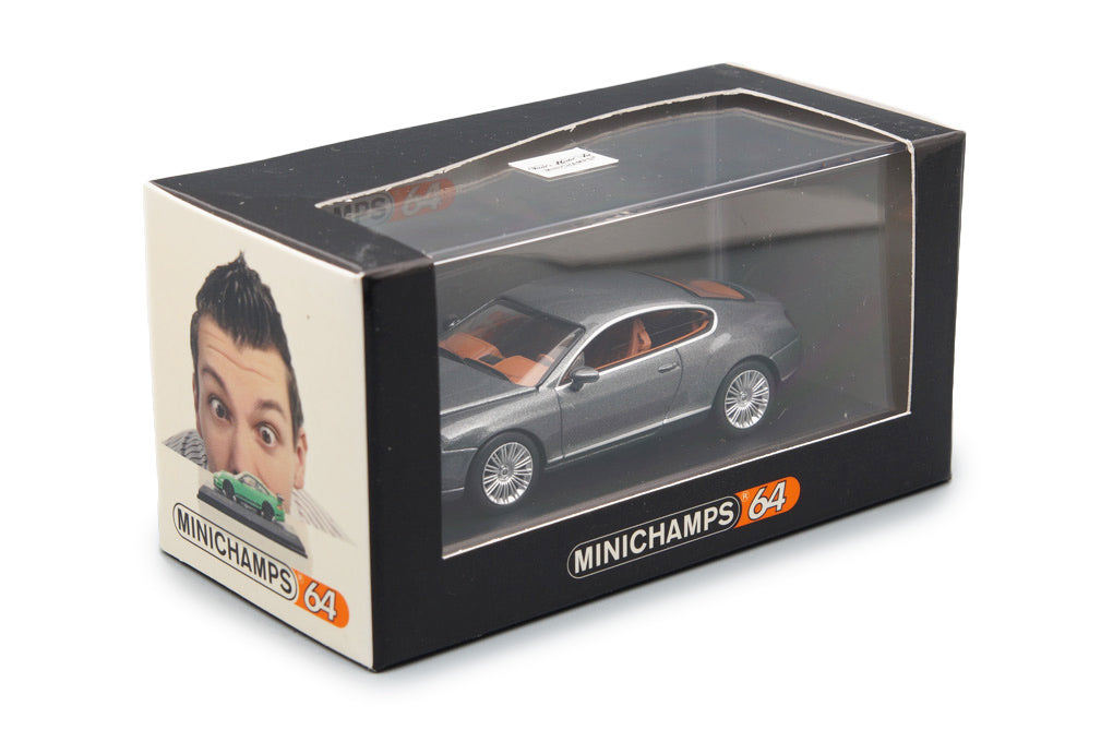 Minichamps - Bentley Continental GT 2008 Grey Metallic - Scala 1/64 640139600