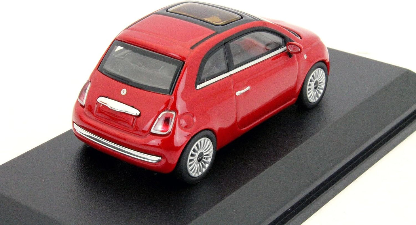 Minichamps - Fiat 500 2007 Red - 1/64 Scale 640121700