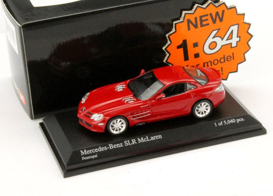 Minichamps - Mercedes -Benz SLR McLaren 2008 Rouge - Échelle 1/64 640037120