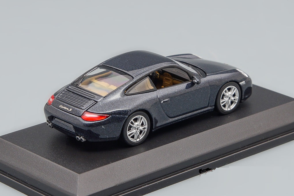 Minichamps - Porsche 911 Carrera S 2008 Grey Metallic - Scala 1/64 640066420