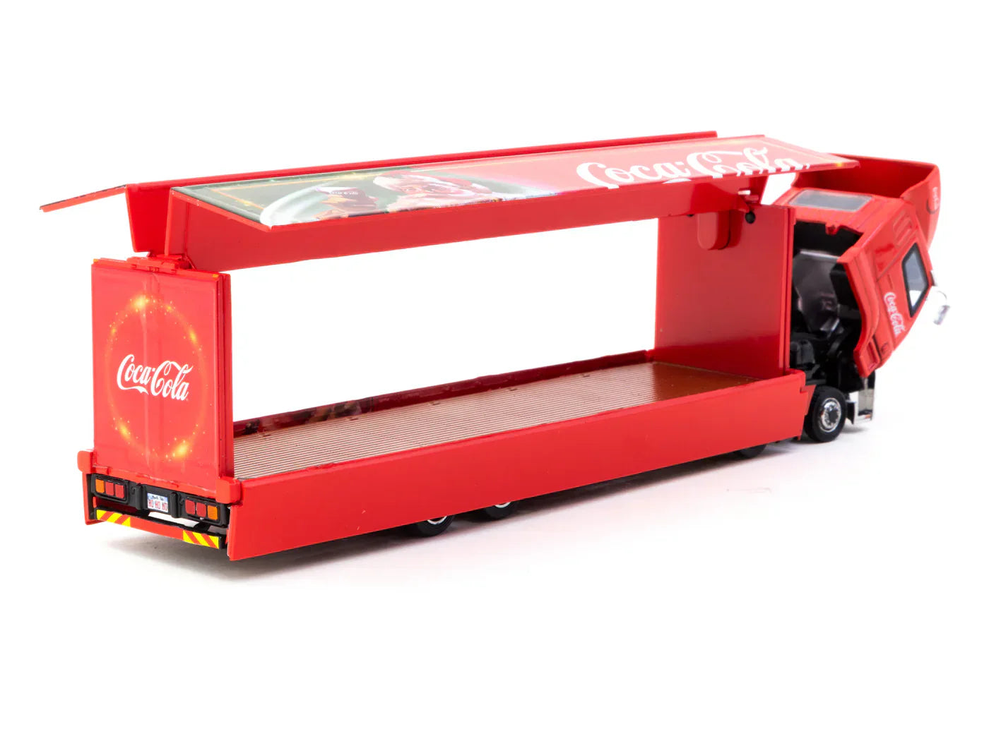 Mitsubishi Fuso Super Great Coca-Cola Santa Truck - Tarmac Works TRUCK64 - 1/64 Scale T64T-TL001-CC