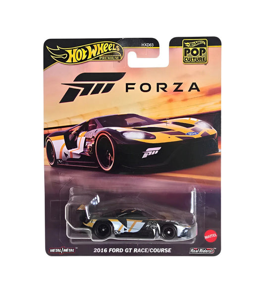 Hot Wheels Premium - 2016 Ford GT Race/Course Forza - Scala 1/64