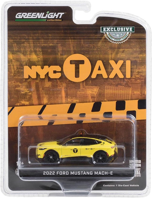 Greenlight - Ford Mustang Mach-E 2022 New York Taxi - Greenlight - Scale 1/64