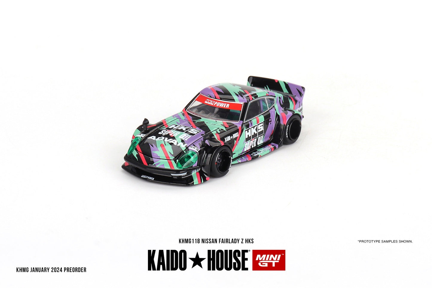 Mini GT - Nissan Fairlady Z HKS - KAIDO HOUSE - Scala 1/64 KHMG118