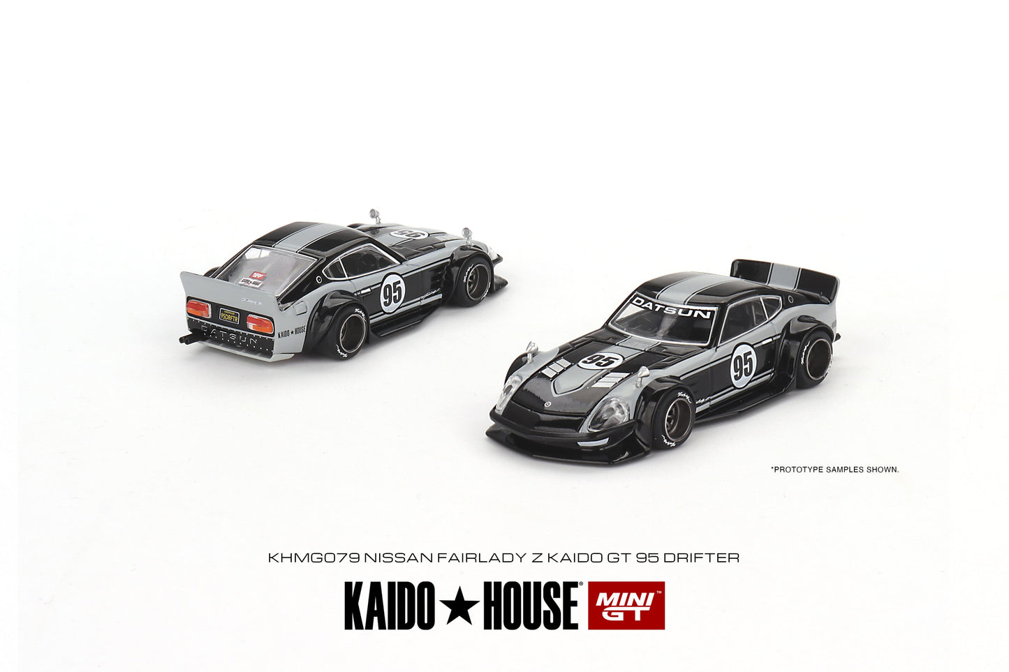 Mini GT - Nissan Fairlady Z Kaido GT 95 Drifter V1 - KAIDO HOUSE - Scale 1/64 KHMG079