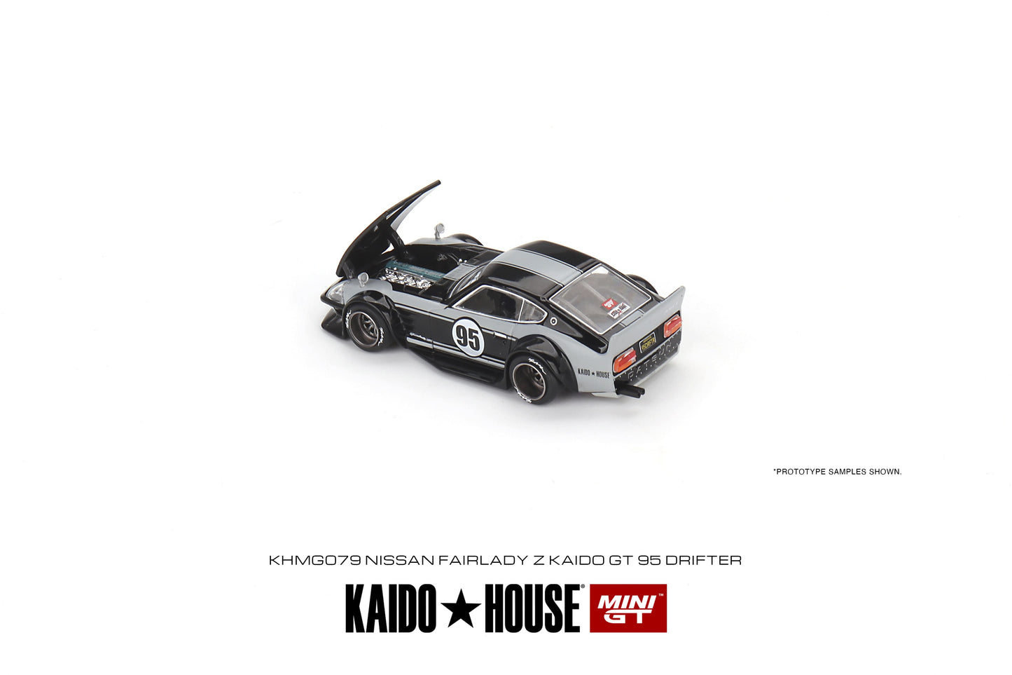 Mini GT - Nissan Fairlady Z Kaido GT 95 Drifter V1 - KAIDO HOUSE - Scale 1/64 KHMG079