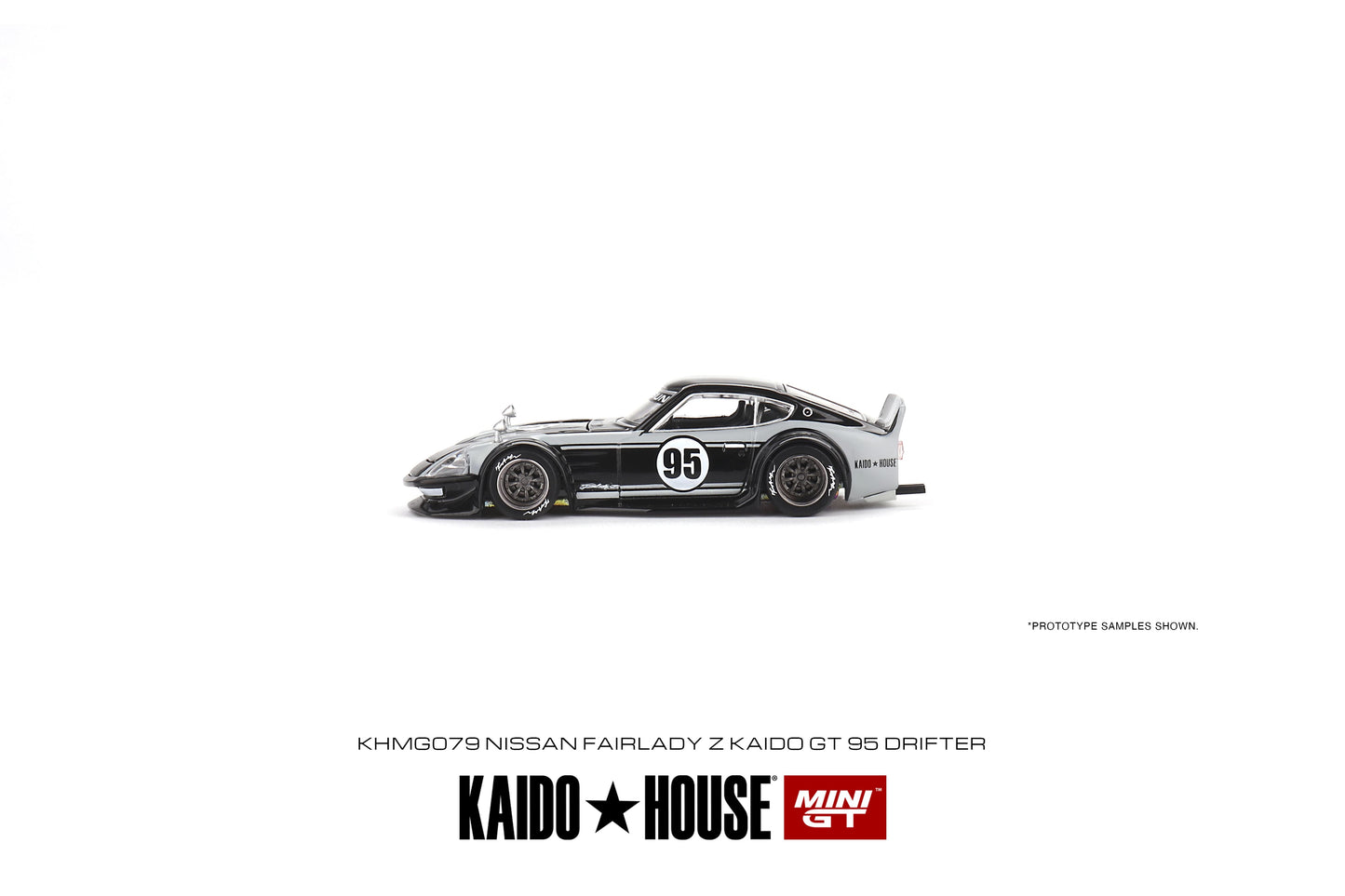 Mini GT - Nissan Fairlady Z Kaido GT 95 Drifter V1 - KAIDO HOUSE - Scale 1/64 KHMG079