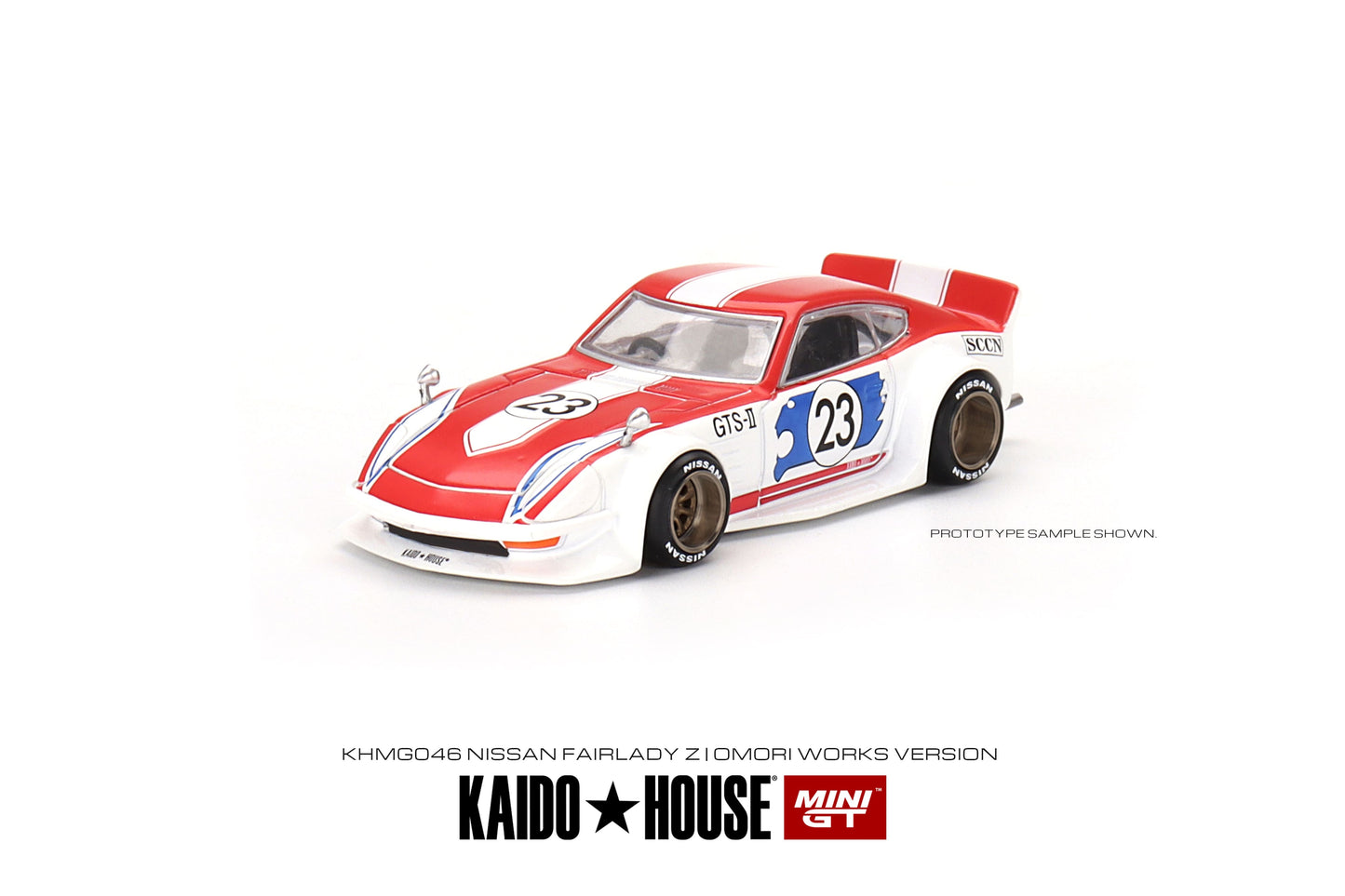 Mini GT - Nissan Fairlady Z Kaido GT Omori Works - KAIDO HOUSE - Scala 1/64 KHMG046