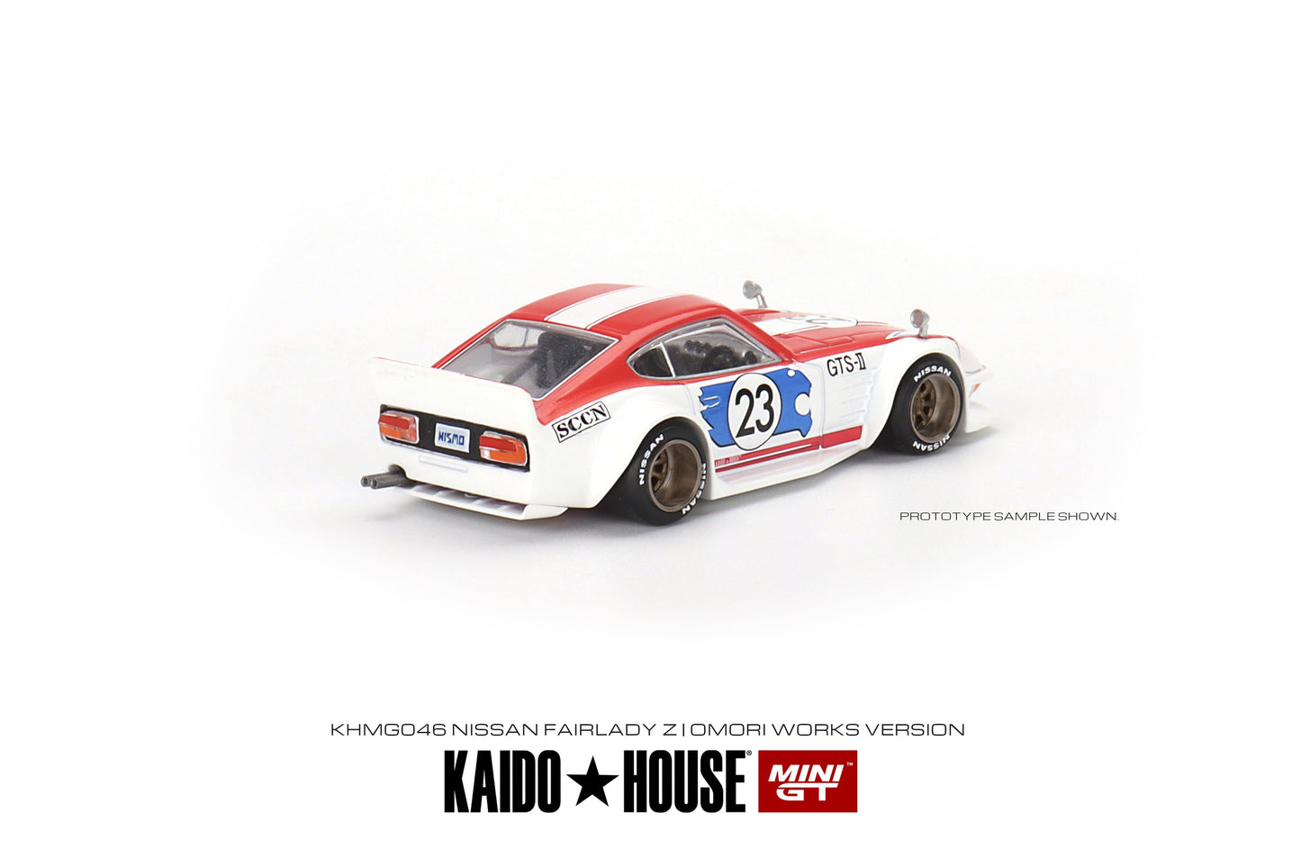 Mini GT - Nissan Fairlady Z Kaido GT Omori Works - KAIDO HOUSE - Scala 1/64 KHMG046