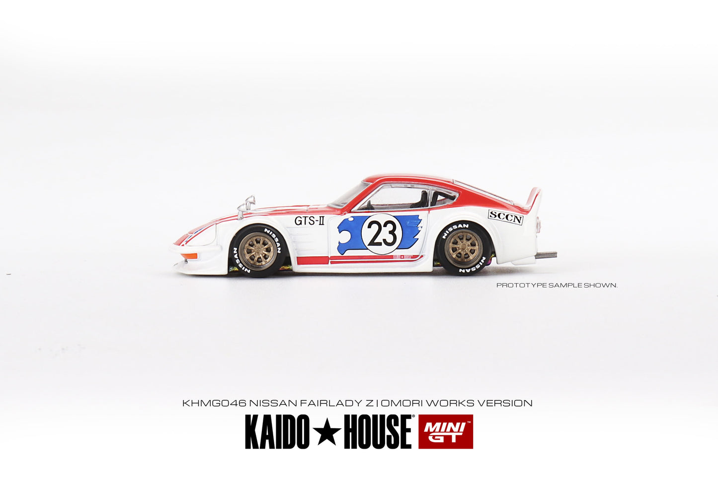Mini GT - Nissan Fairlady Z Kaido GT Omori Works - KAIDO HOUSE - Scala 1/64 KHMG046