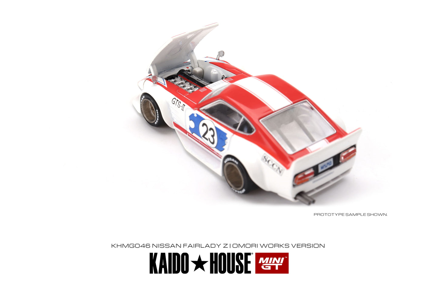 Mini GT - Nissan Fairlady Z Kaido GT Omori Works - KAIDO HOUSE - Scala 1/64 KHMG046