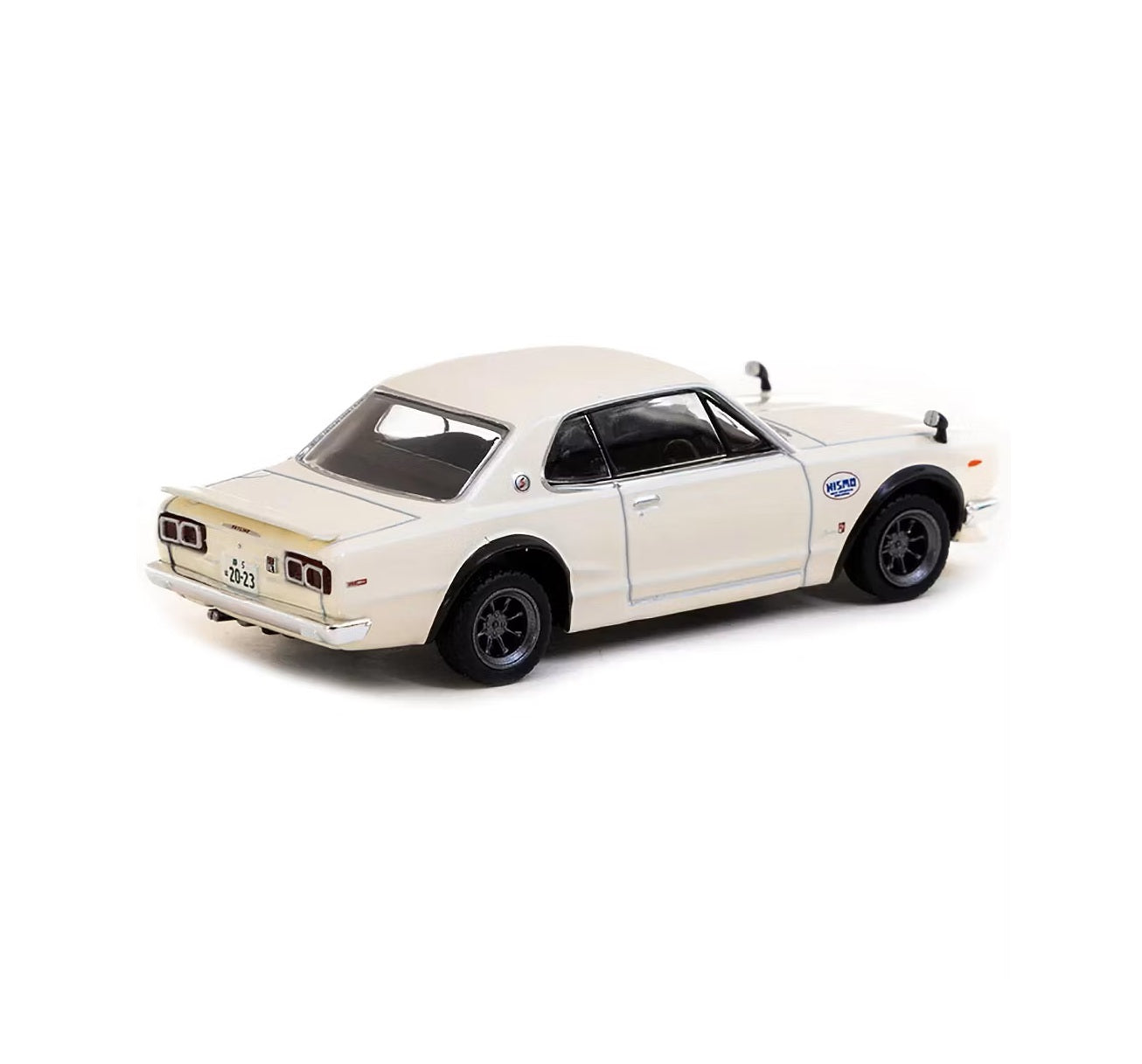 Tarmac Works - Nissan Skyline 2000GT-R (KPGC10) RHD Ivory White "Japan Special Ed" "Global64" Series - Scala 1/64 T64G-043-WH