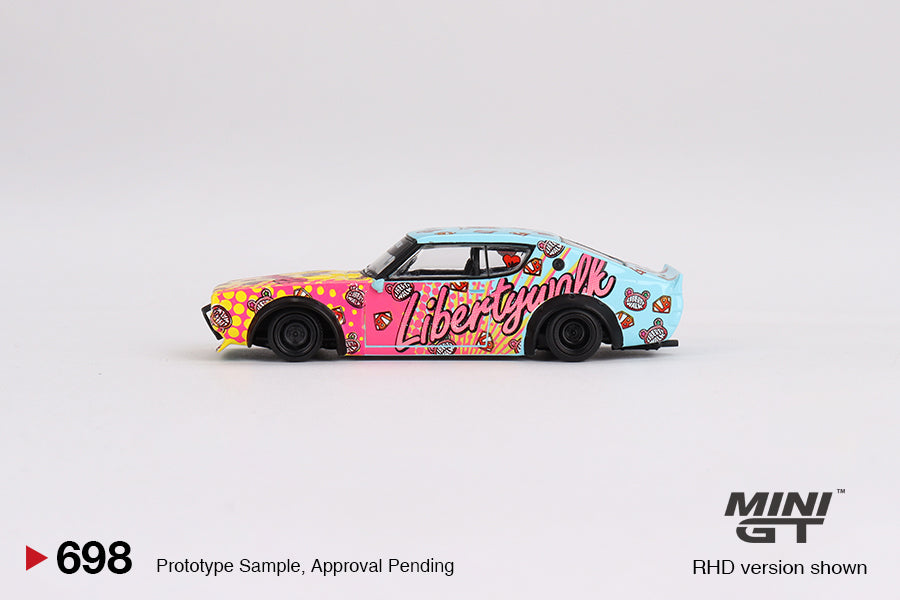 Mini GT - Nissan Skyline Kenmeri Liberty Walk LBWK KUMA RDH - Scala 1/64 MGT00698