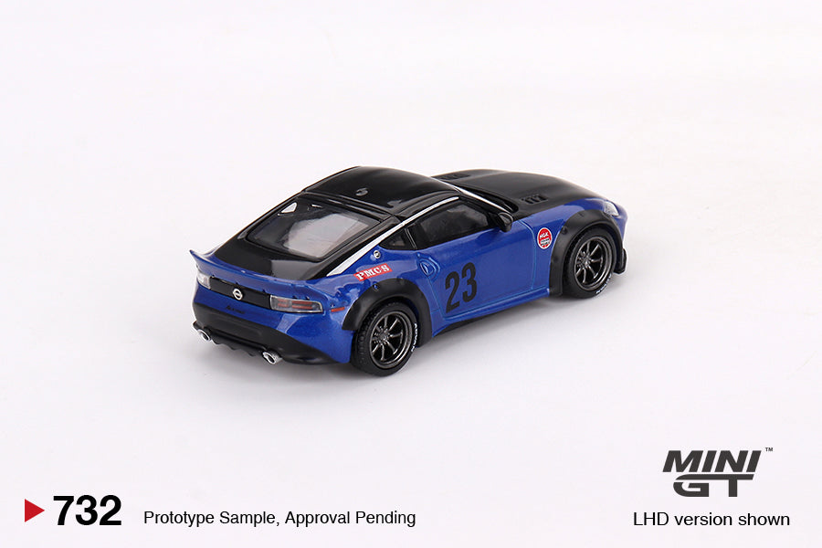 Mini GT - Nissan Z LB★NATION WORKS Seiran Blue RDH - Scala 1/64 MGT00732