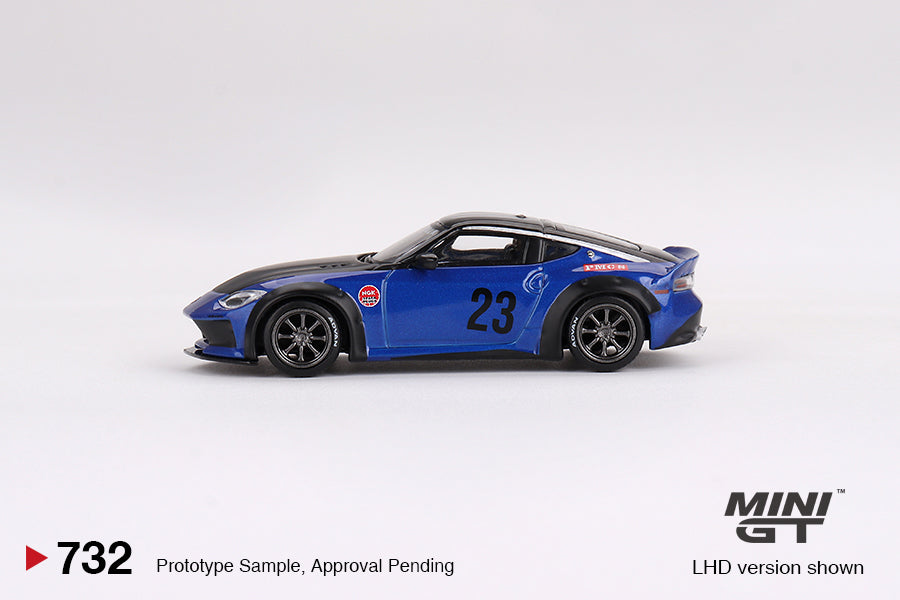 Mini GT - Nissan Z LB★NATION WORKS Seiran Blue RDH - Scala 1/64 MGT00732