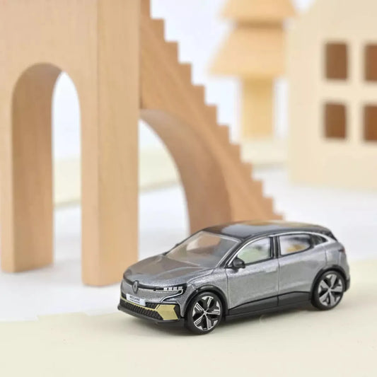 Norev - Renault Megane E-Tech 100% Electric 2022 Gray and Black - Scale 1/64