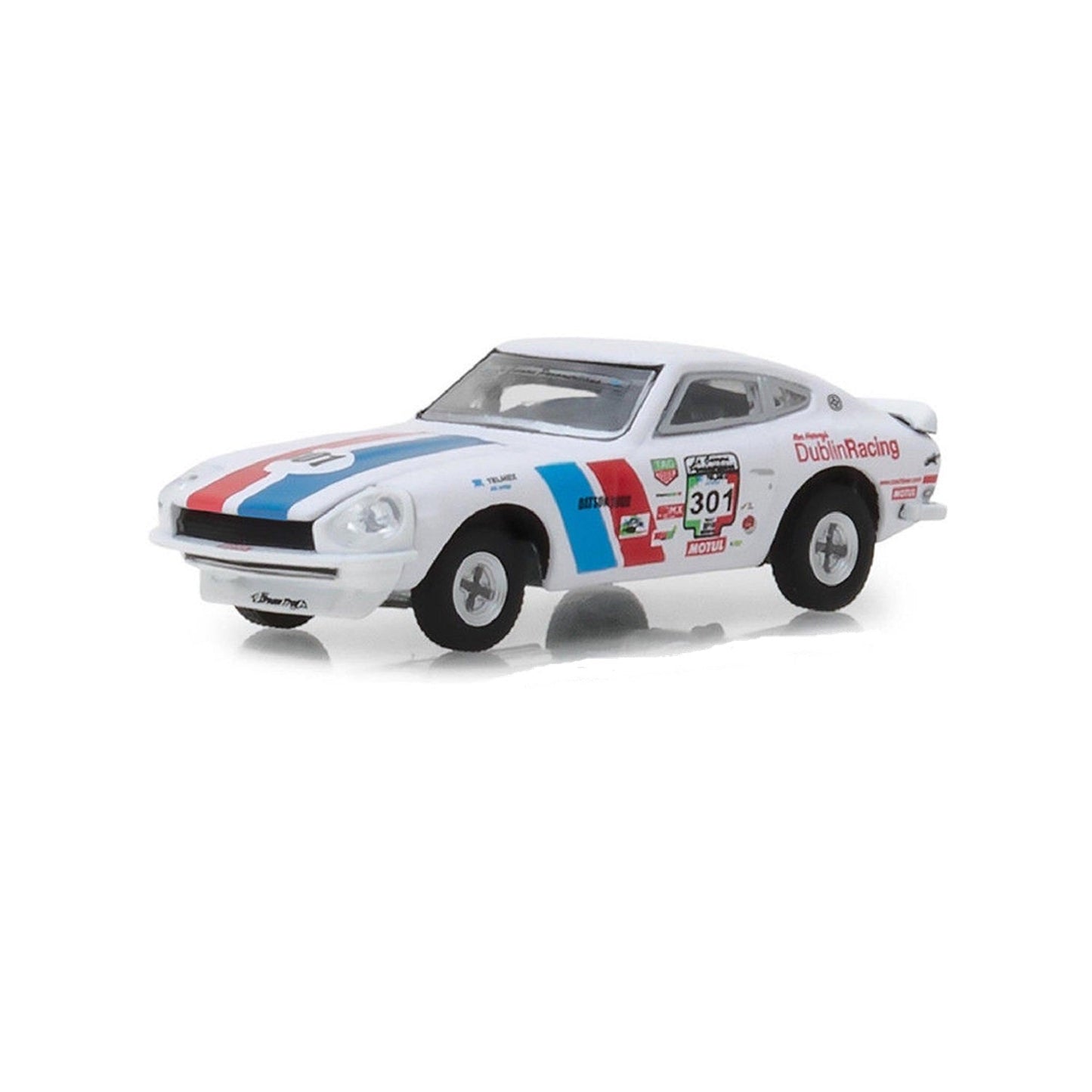 Greenlight - 1970 Datsun240Z Rally #301 La carrera Panamericano Tokyo Torque Serie 3 - Scale 1/64