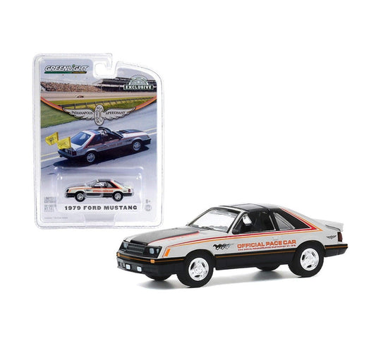 Greenlight Collectibles - 1979 Ford Mustang Official Pace Car 63rd Annual Indianapolis 500 Mile Race - Hobby Exclusive - Scale 1/64