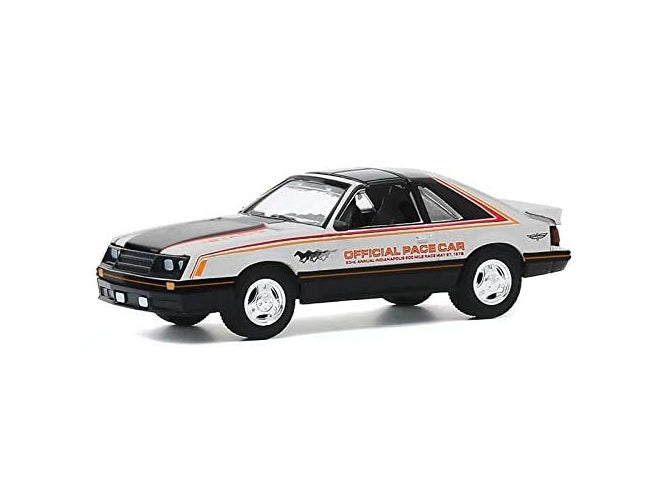 Greenlight Collectibles - 1979 Ford Mustang Official Pace Car 63rd Annual Indianapolis 500 Mile Race - Hobby Exclusive - Scala 1/64