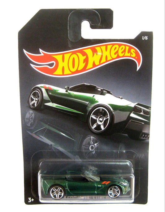 Hot Wheels - '14 Chevrolet Corvette Stingray Green Metallic - Scala 1/64