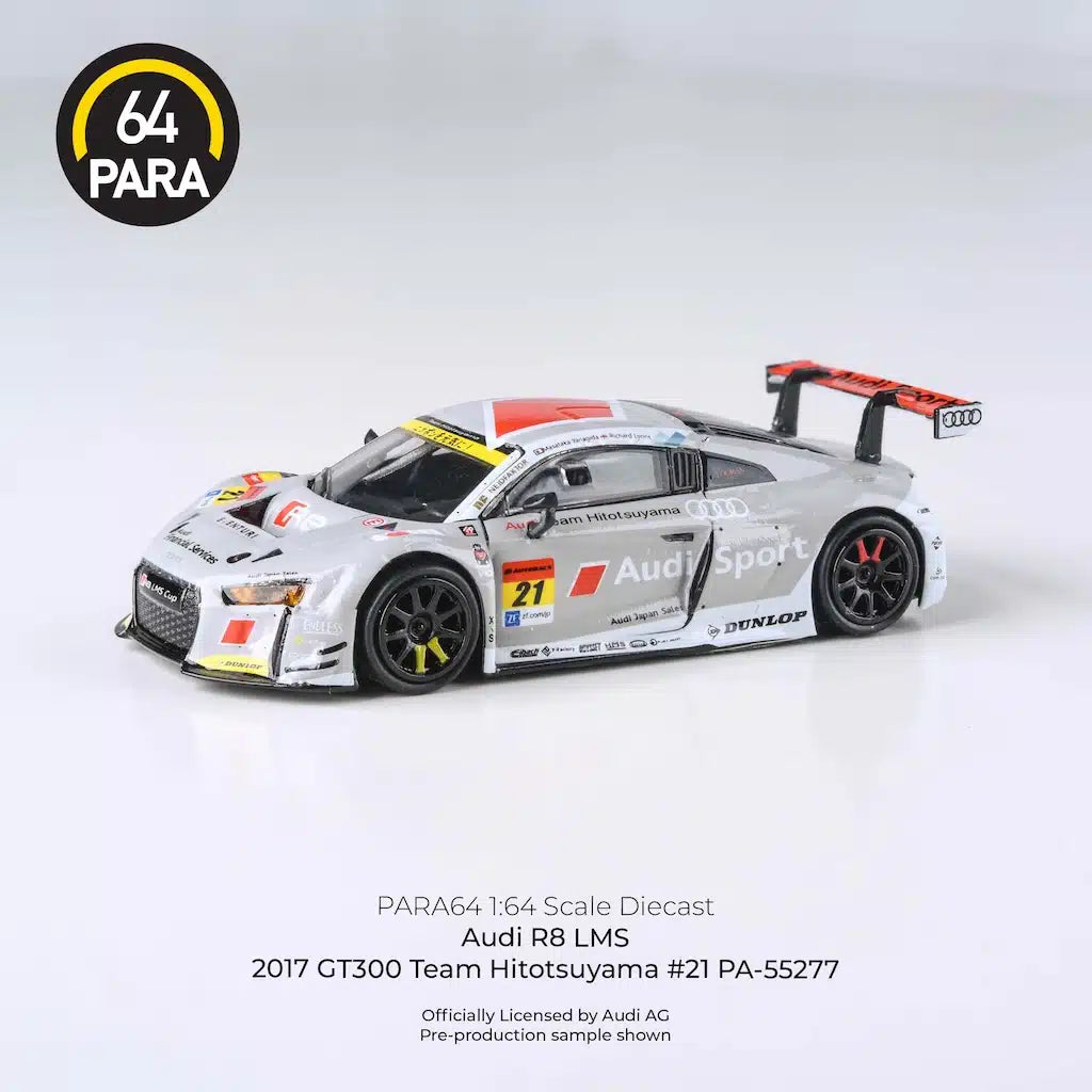 Para64 - SAudi R8 LMS 2017 GT300 Team Hitotsuyama #21 - Scale 1/64