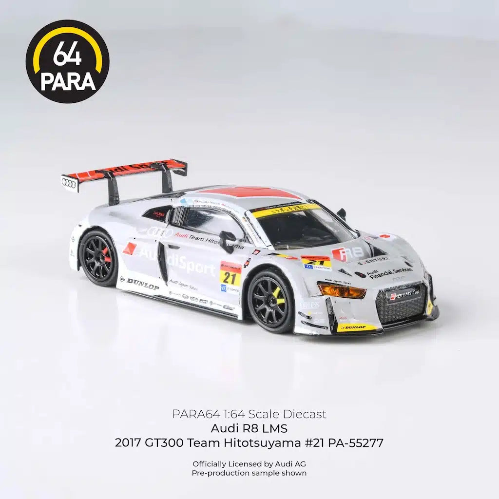 Para64 - SAudi R8 LMS 2017 GT300 Team Hitotsuyama #21 - Scale 1/64