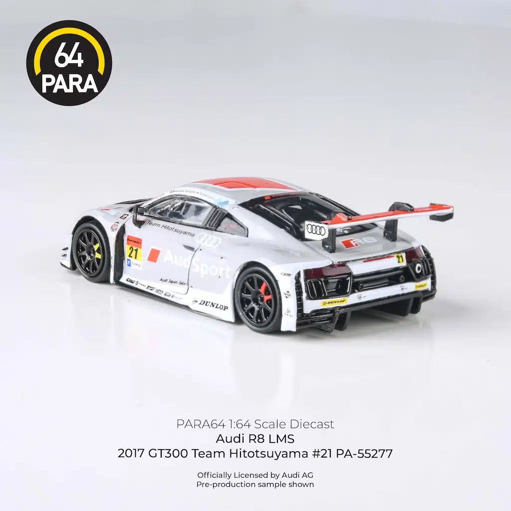 Para64 - SAudi R8 LMS 2017 GT300 Team Hitotsuyama #21 - Scale 1/64