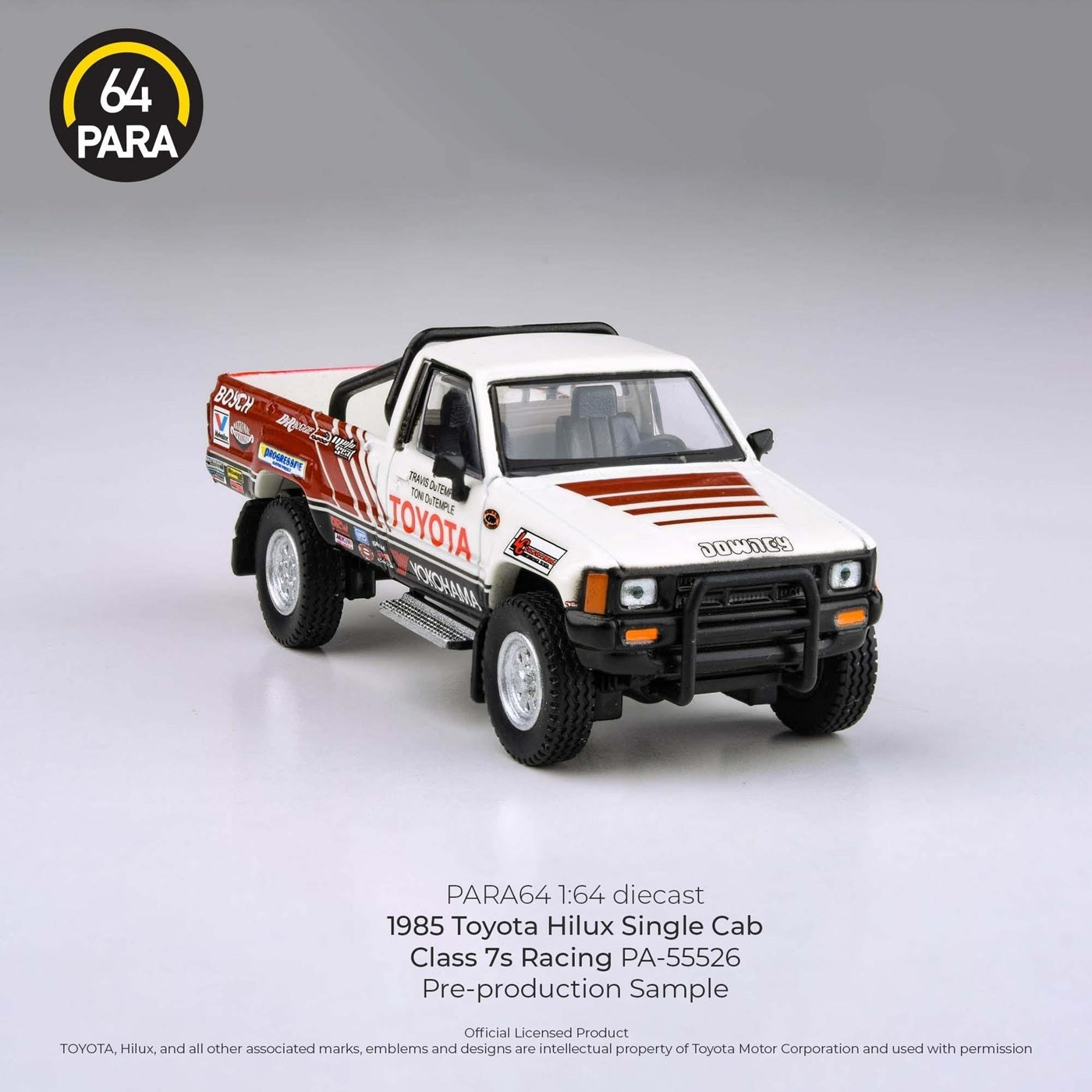Para64 - 1985 Toyota Hilux Single Cab Class 7S LHD - Scale 1/64