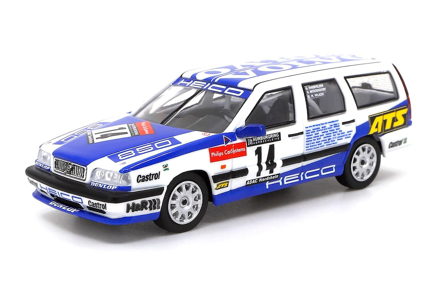 Pop Race - Volvo 850 24h Nurburgring 1996 Heico Motorsport #12 - Scala 1/64 PR64-850-96N2412