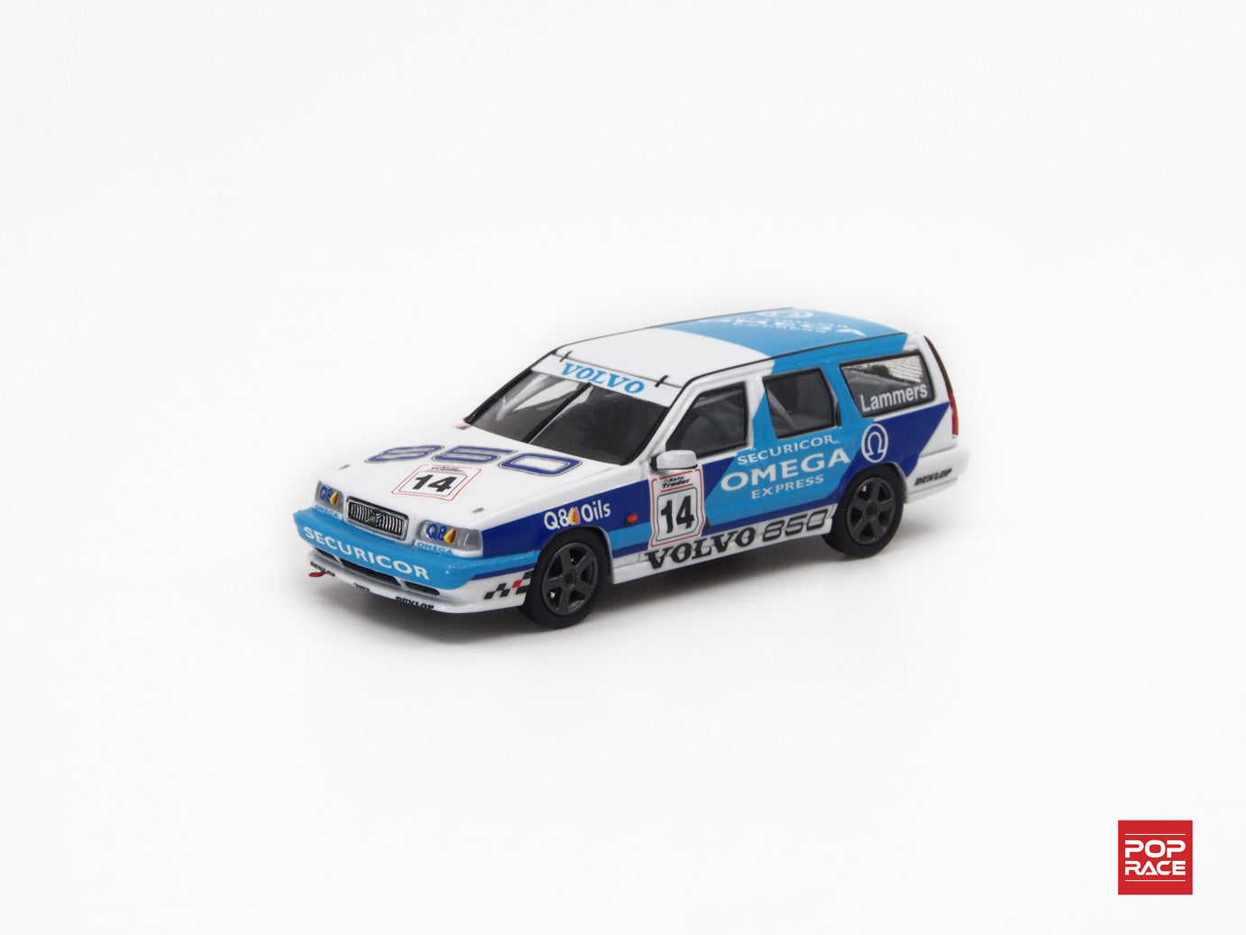 Pop Race - Volvo 850 T5-R Estate BTCC 1994 #14 - Scala 1/64 PR64-850-BTCC14