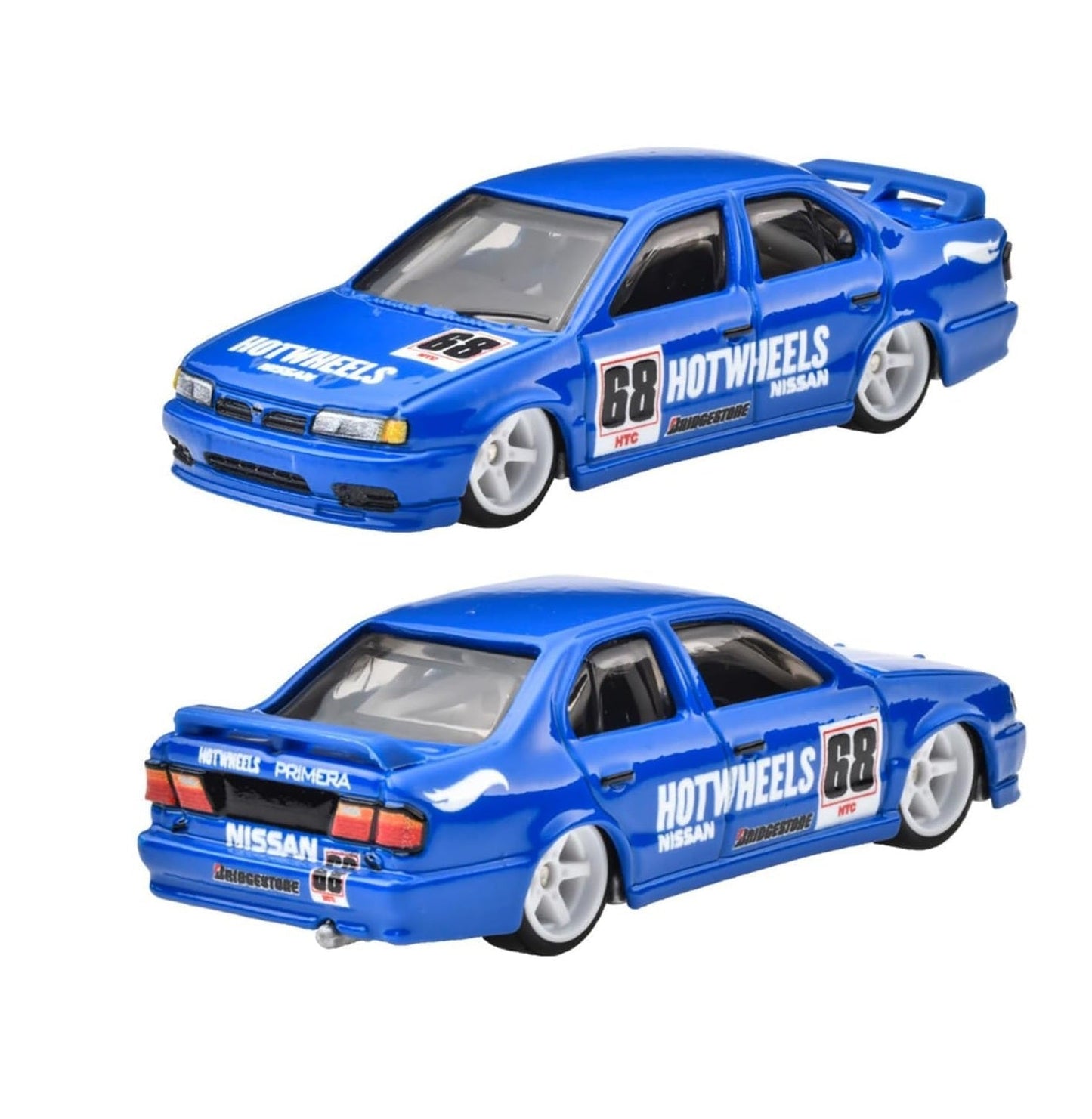 Hot Wheels Premium - 2-Pack '94 Nissan Primera and Nissan R390 GT1 - Scala 1/64