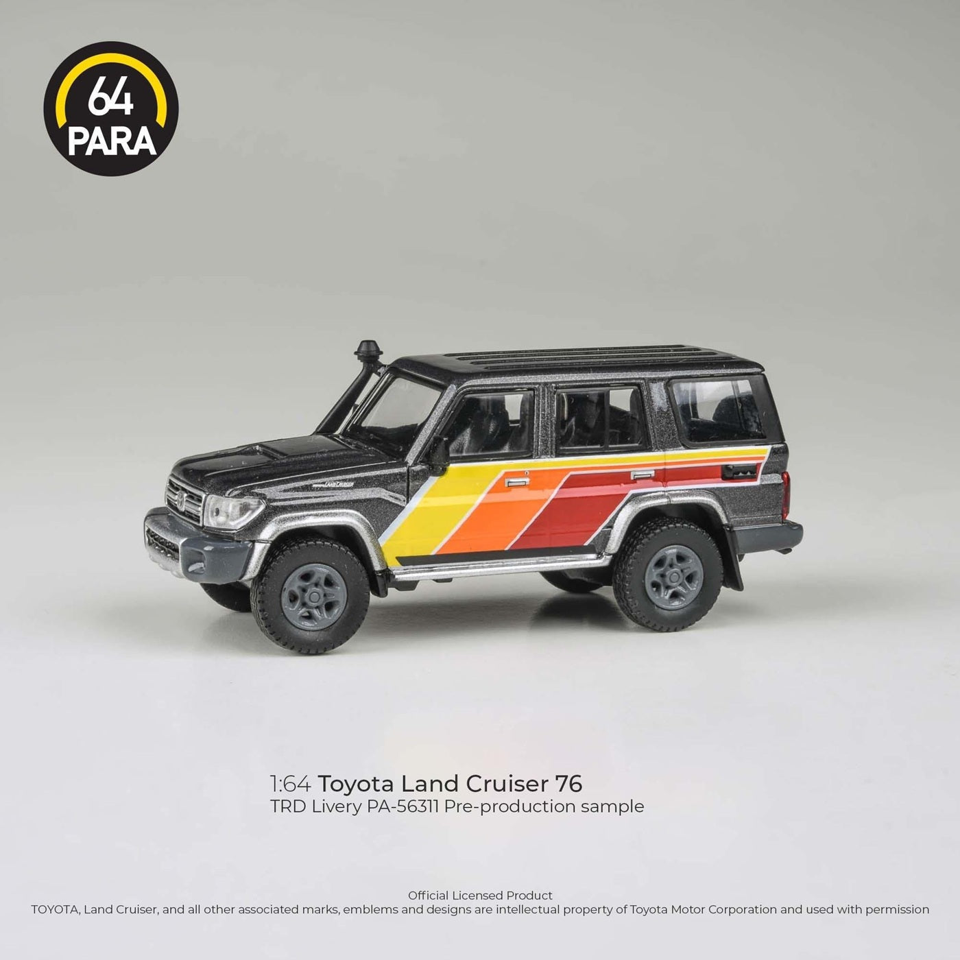 Para64 - 2014 Toyota Land Cruiser TRD Livery LHD - 1/64 Scale