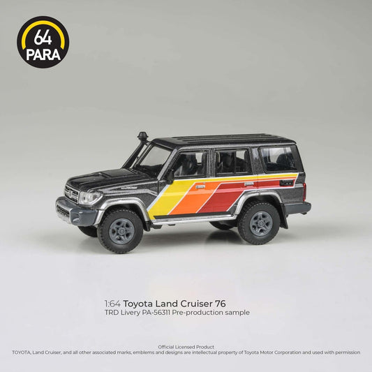 Para64 - 2014 Toyota Land Cruiser TRD Livery LHD - 1/64 Scale