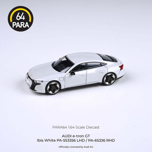 Para64 - 2021 Audi RS E-Tron GT Ibis White LHD - Scale 1/64