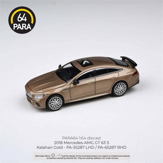 Para64 - S2018 Mercedes AMG GT63 S Gold LHD - Scale 1/64