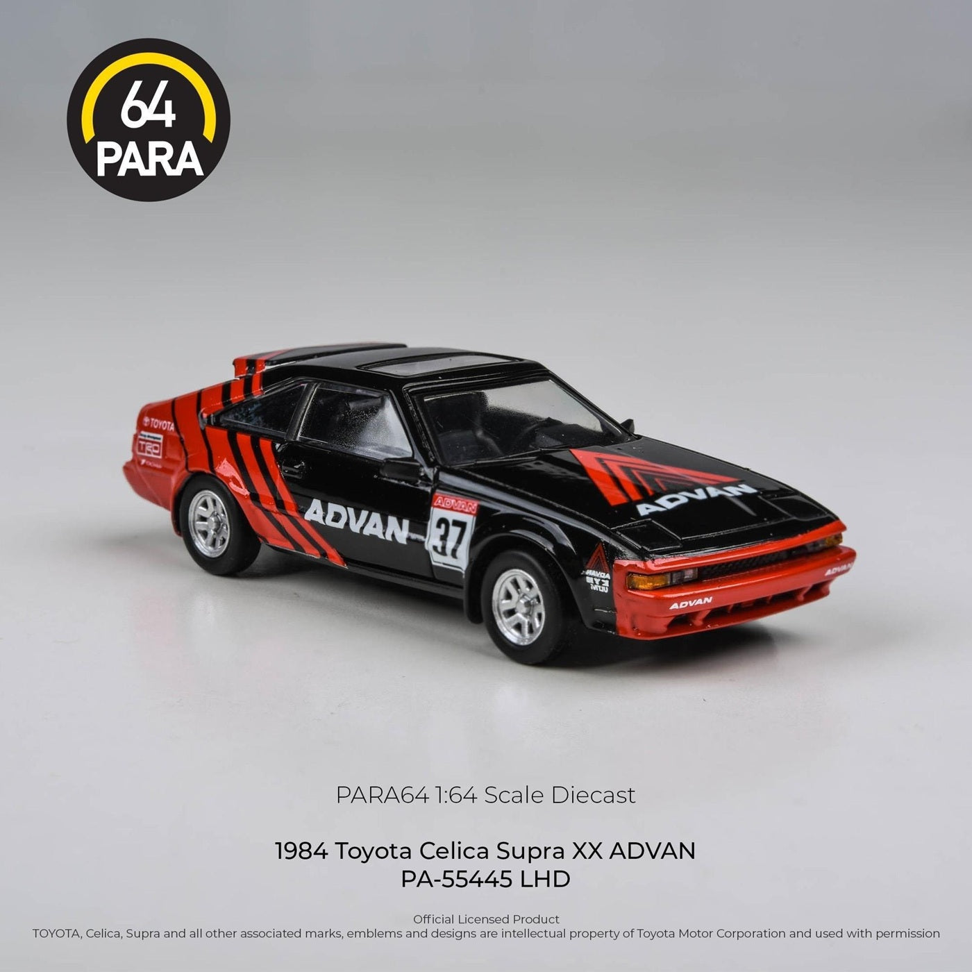 Para64 - S1984 Toyota Celica Supra ADVAN LHD - Scale 1/64