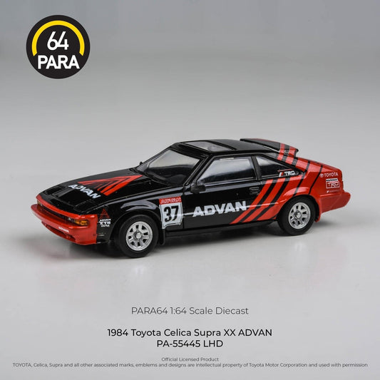 Para64 - S1984 Toyota Celica Supra ADVAN LHD - Scale 1/64