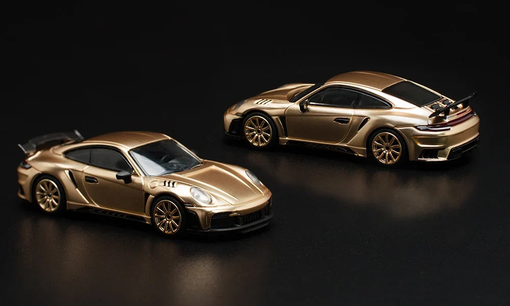 Pop Race - Porsche 992 STINGER GTR Or - Échelle 1/64 PR64-42