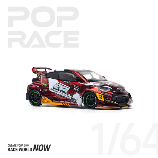 Pop Race - Toyota Goodride GR Yaris EVA RT Production Model-02 - Pop Race - Scala 1/64 PR64-126