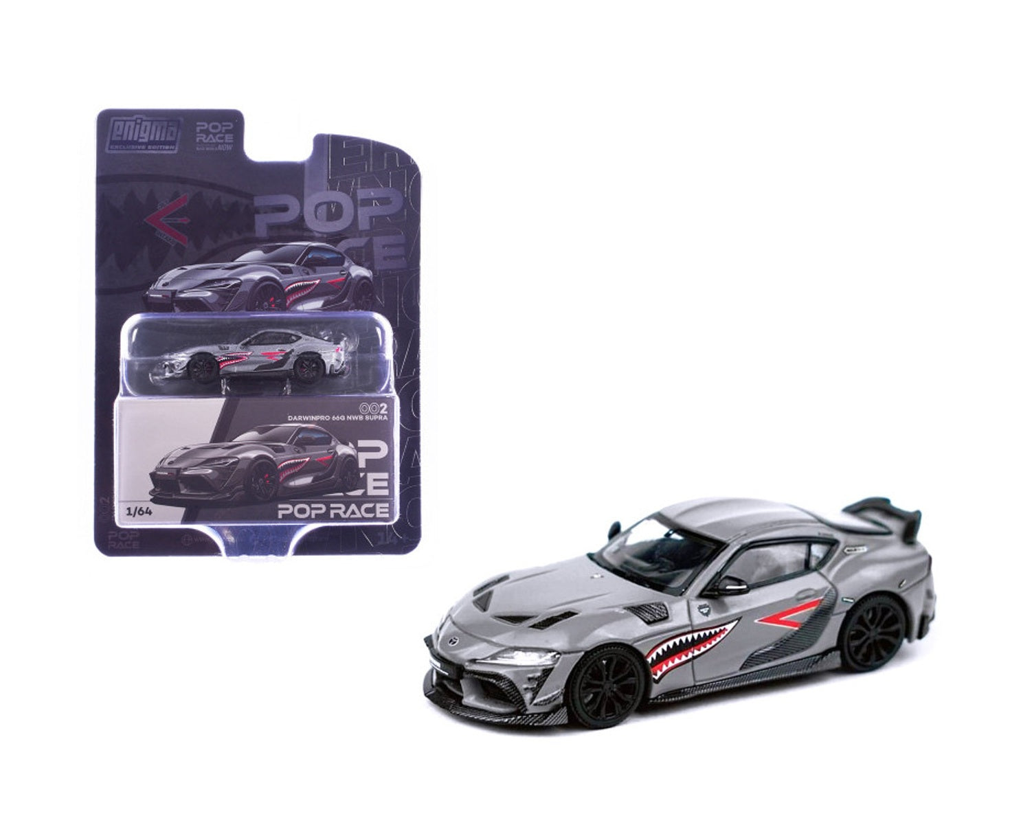 Darwin Pro Racing Pop Race - Darwin Pro 66G NWB Toyota Supra Enigma Edition - Scala 1/64 ...